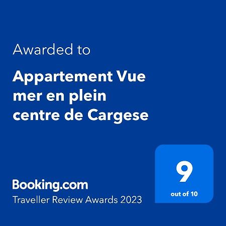 Appartement Vue Mer En Plein Centre De Cargèse Eksteriør billede