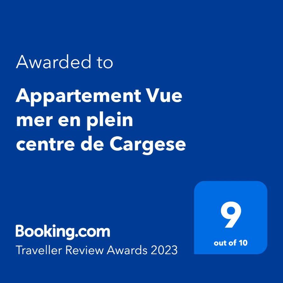Appartement Vue Mer En Plein Centre De Cargèse Eksteriør billede